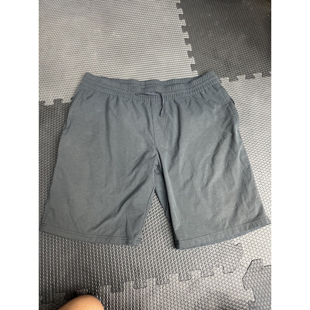 KÜHL Men's XL Dark Gray Athletic Outdoor Shorts Drawstring Elastic Waist Pockets